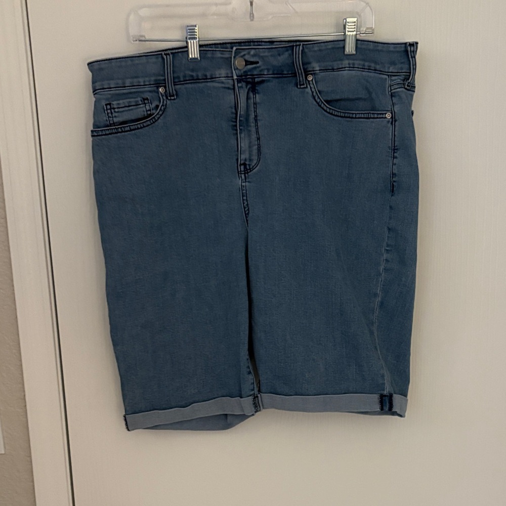 Blue Denim Shorts